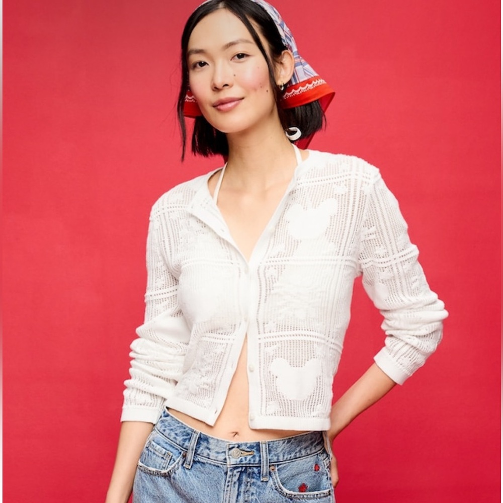 Old Navy x Disney Mickey Mouse Cardigan Sweater